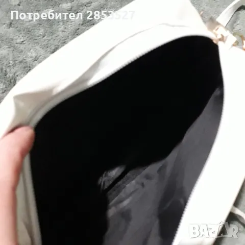 Бяла Чанта с бродерия, снимка 5 - Чанти - 48047002