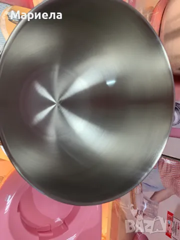 Розов Планетарен миксер 1100W Clatronic KM 3711 , снимка 7 - Миксери - 50282406