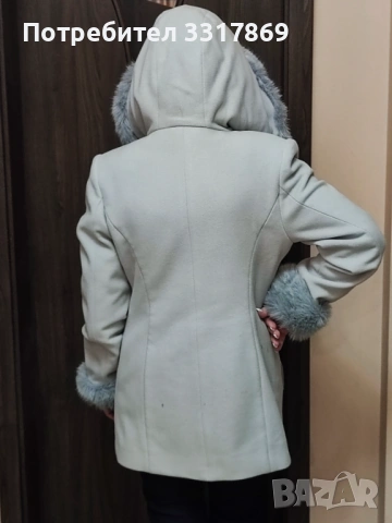 Дамско палто, дължина над коляното, снимка 3 - Палта, манта - 53472031