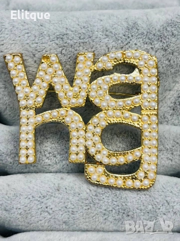 брошка от висококачествена стомана Christian Dior loewe Louis Vuitton wang Gucci , снимка 4 - Други - 53058385