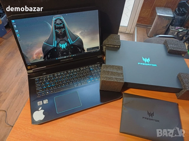 17.3' 144Hz Gaming Acer Predator Core i7-10th/16GB DDR4/RTX 2060 - 6GB GDDR6/1TB Nvme SSD, снимка 2 - Лаптопи за игри - 53476954