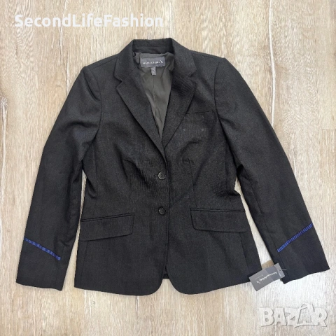 Вълнено сако за стюардеса American Airlines Twinhill, размер S в тъмносиво