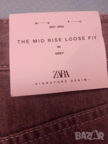 дънки Zara с широки крачоли , снимка 9 - Дънки - 52126931