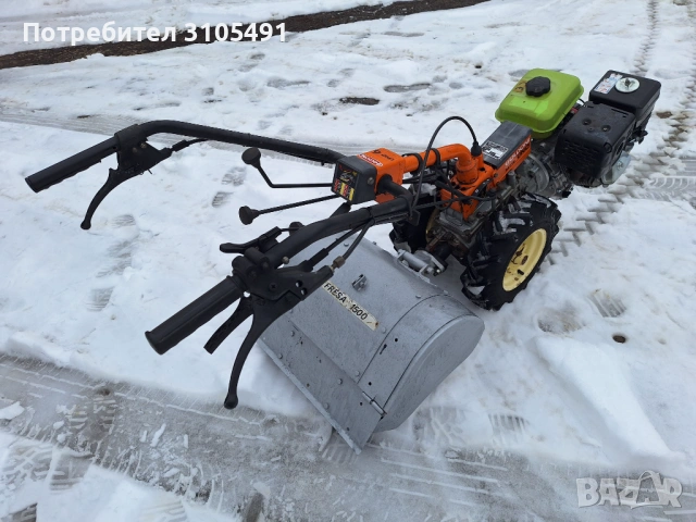 Фреза с мотоблок 9к.с. Goldoni 2+2 скорости италианска, снимка 6 - Градинска техника - 53211525