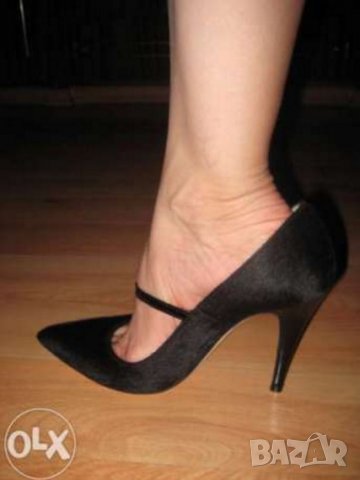 ЕСТЕСТВЕН косъм Обувки Daniele Ancarani, снимка 2 - Дамски елегантни обувки - 27992026