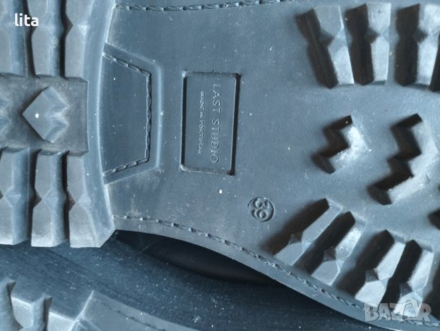 Кожени боти LAST STUDIO Размер 39, снимка 9 - Дамски боти - 43338163