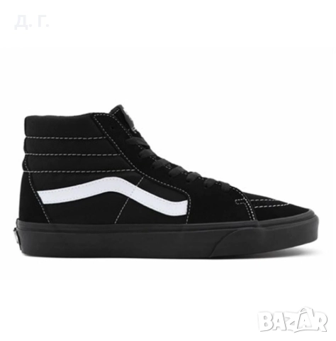 Черни оригинални кецове Vans SK8-hi, снимка 1