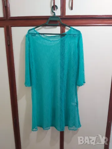 Светло зеленикава туника, снимка 2 - Туники - 49873162