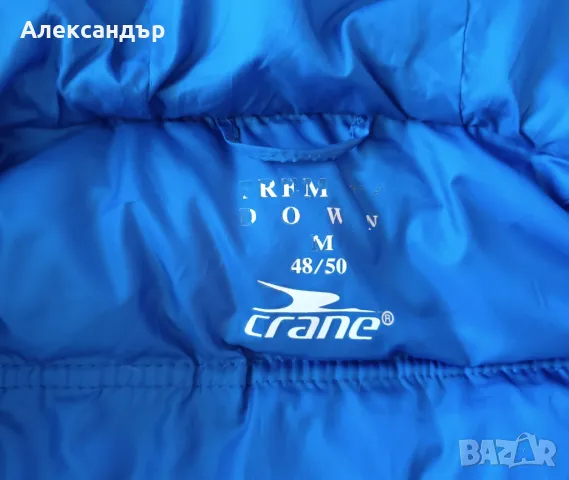 Черна пухенка Crane, снимка 7 - Якета - 49391802