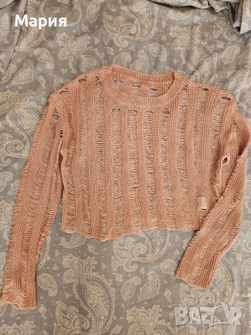 Красив розов сет, снимка 4 - Блузи с дълъг ръкав и пуловери - 52385469