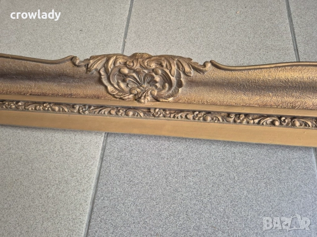 Барокова златна дървена рамка за гоблен картина огледало 10, снимка 4 - Картини - 52983086