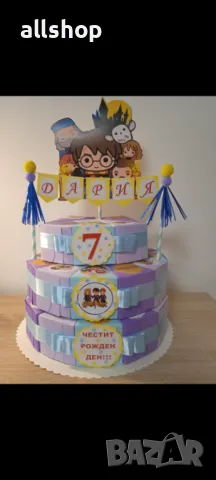 Картонена / хартиена торта ръчна изработка, с и без пълнеж