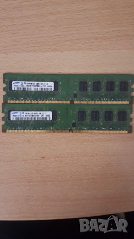 RAM- DDR2 800 2Gb x16 - 2бр, снимка 2 - RAM памет - 39007218