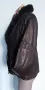 Винтидж аутлет / "Shearling" дамски кожух тип яке от естествена кожа , снимка 8