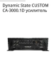Усилвател Моноблок 3к Dynamic State Custom CA 3000.1 class D, снимка 12