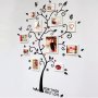 Стикер за стена дърво декорация плакат рамка за семейни снимки дом стая, снимка 2