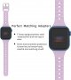 Нова силиконова лилава Каишка за часовник Apple Watch 42 / 44 / 45 мм, снимка 2