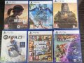 PS5 игри Death Stranding - 69 лева, Grand Theft Auto V PS5 - 50 лева /  FIFA 23 (PS5) 110 лева