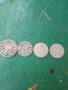 Продавам сребърни  старинни монети 1 ЛВ. ОТ 1891Гг. 2лв. от 1891г. и 2 монети по 2лв. от 1925г.