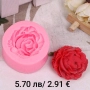 Силиконов молд рози различни видове, снимка 2