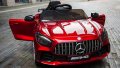 Акумулаторен КОЛА Mercedes GT R ,12V с меки гуми, снимка 4