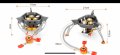 Туристически газов котлон мощен малък сгъваем и портативен  , снимка 8