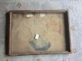 Стара картина масло върху платно подписана 32, снимка 5