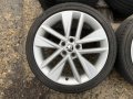 17 джанти 5х100 Skoda Fabia Rapid 7J et46 Polo Vento 215/40/17 Hankook, снимка 3