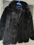 Късо кожено палто/яке естествен косъм с цип М/S УНИСЕКС, снимка 5
