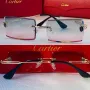 Cartier 2024 мъжки слънчеви очила дамски унисекс 3 цвята, снимка 3