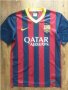 Nike Barcelona Mens SS Home Shirt - страхотна футболна тениска КАТО НОВА, снимка 4