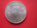 10 гулден 1973 сребърна монета холандия нидермандия 