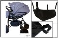 Багажник за детска количка с  универсален захват - Модел KEYLA MEDIUM DIAMONT 