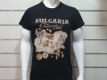 Нова мъжка черна тениска с трансферен печат България - Treasure Land (Земя на съкровищата), снимка 16