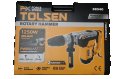 Перфоратор Tolsen SDS Max 1250W, 9J, пробиване до ф40, куфар, снимка 2