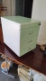 Офис шкаф с три чекмеджета на колела - контейнер за бюро резидав с ключ, снимка 14