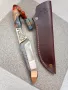 Ръчно изработен ловен нож от N690co стомана KD handmade knives ловни ножове, снимка 2