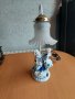 Порцелан лампа , снимка 1 - Настолни лампи - 37138612