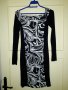 Рокля черно и бяло, снимка 3
