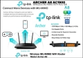 TP-Link Archer A8, AC1900, MU-MIMO, Gigabit, Dual Band, снимка 1