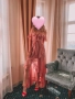 Елегантна розова рокля, снимка 5