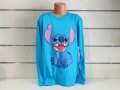 Нова детска блуза с дълъг ръкав и дигитален печат Стич (Stitch), снимка 7