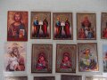 Лот от 20 бр. църковни календарчета ламинирани, снимка 2