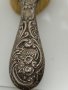 Стара маркирана сребърна английска четка 1910

год, снимка 4