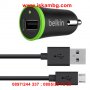 Комплект за зареждане 3в1 Belkin, зарядно 220V, зарядно за кола 12V и USB кабел Micro,, снимка 4