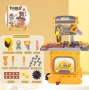 Детски комплект инструменти в раница Tools play set CH010291 2в1 33 части Преносима работилница, снимка 3