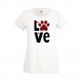 Дамска тениска Свети Валентин Love Dog Paw, снимка 6
