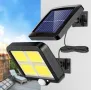 ТОП ЦЕНА 5БР=79.99лв Соларни лампи с панел ip67 1200 W сензор+дистан, снимка 2