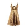Нова златиста рокля с пайети Twinset, снимка 1