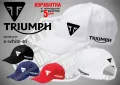 Triumph тениска и шапка st-black-tri, снимка 8
